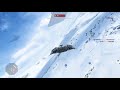 Snow Speeder 18 kills including tie fighters Hoth - BATTLEFRONT 2