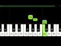 Pou Cliff Jump Song 🎹 EASY Piano Tutorial
