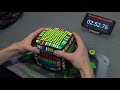 Solving The Biggest Rubix Cube In The World