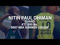 NITIN PAUL DHIMAN - Basketball Highlights