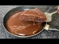 5 Minutes Chocolate Silk Cake in Fry Pan | No Oven No Baking Dessert @Humainthekitchen