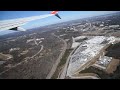 Southwest Flight 4768, Pushback, Taxi, and Takeoff from Baltimore, Maryland, USA