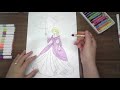 colorir A garota do vestido rosa episódio 1