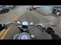 Yamaha Vstar 1100cc Rain Ride