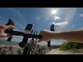 POV road bike adventures under the GANDY bridge in Florida.  WATCH THIS VIDEO IN 4K