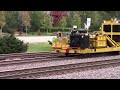 How a Railroad Replaces Ties: Every Machine Shown