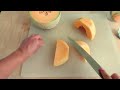 How to Cut Melon