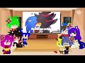 sonic family + shadow and tails react to sonadow memes