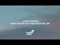 Teddy Swims - Lose Control (Lyrics)