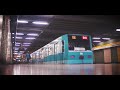 Metro de Santiago | Recopilación de trenes en estaciones del Metro (Fines de Marzo 2020)