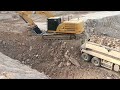 New video of excavator CAT320gx and CAT336