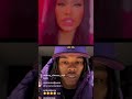 NICKI MINAJ AND LIL BABY WENT LIVE + DIDN’T SEE EACH OTHER 🤣 |#viral #shorts #nickiminaj #lilbaby