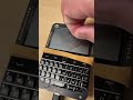 Beepberry! Tiny Pi-based Blackberry cyberdeck #shorts