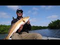 Fishing Creek Mouths For MASSIVE Redfish on Micro Skiff