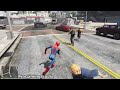 GTA 5 Spider-Man Ragdolls Compilation (GTA 5 Spiderman Gameplay Funny Moments)