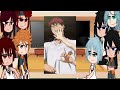 Sports anime react to each other 1/1 || Night Raven || Final