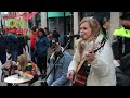 Zoe Clarke & Marcos Crowd stopping Fantastic performance of Jackson Live from Grafton Street Dublin