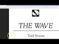 The Wave Recording  1