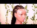 Loc Style Tutorial #26: How to do Criss Cross Braids | Easy Hairstyle for Men, Women, Boys and Girls