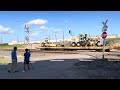 Railfanning Houston, TX PT. 2 Ft. @andrewzhang6802, Military train, 2 way meet , and I181