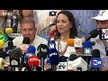 María Corina Machado desafía amenazas de Maduro en plena campaña electoral