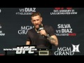 UFC 183 Q&A: Conor McGregor Talks More Smack About Aldo To Drunk Fans