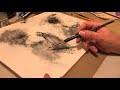 Powdered Graphite and Charcoal Demo and 3k WINNER announcement