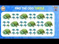 Find the ODD One Out - Animal Edition 🦁🐶😾 Emoji Quiz | Easy, Medium, Hard - 50 Ultimate Levels Quiz