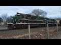 New York & Atlantic Railway switching action 2/17/19 Part 2