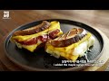 5 Minutes! Perfect Breakfast! Soft in Crispy! Egg Cheese Toast!