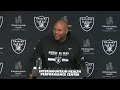 Antonio Pierce Presser - 6.13.24 | Raiders | NFL