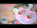 🍓 How to make Strawberry Deco Cake! | yunisweets