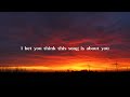 You're So Vain cover by Olivia Rodrigo Lyric video ✯
