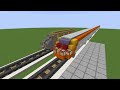 MIKEY vs JJ - NOOB vs PRO: MEGA TRAIN Challenge in Minecraft