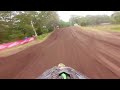 GoPro: Jack Chambers MX2 Race 1 from MXGB Rd 5 Hawkstone Park (FIRST TURN CRASH)