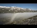 Fog Bow Time Lapse, Near Geiranger, Norway July 18.