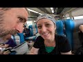 $14 EXECUTIVE CLASS TRAIN RIDE in Indonesia 🇮🇩 | SURABAYA to YOGYAKARTA Adventure