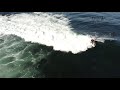 DJI Drone Video Surfing Ocean Beach Pier San Diego and Big Rock La Jolla California | October 2021