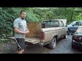 Gramp's 87 Ford Ranger Parked for 19 Years. Lets See If It Runs, And Then Powerwash it. SAVED!