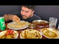ASMR EATING SPICY WHOLE CHICKEN CURRY+SPICY MUTTON CURRY+WHITE RICE+GREEN CHILLI || MUKBANG