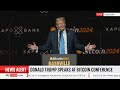 Donald Trump's Bitcoin conference speech in full