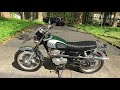 Genuine G400c scrambler pipe walk around and start up!