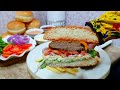 Homemade Beef Burger Patty | Frozen Beef Patty Recipe| Kitchen With Shama Abdul Rehman