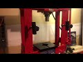 King Canada 10 Ton Hydraulic Shop Press - Assembly Review - Part 2