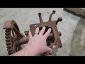 One of the WEIRDEST antique single cylinder engines you will ever see!!