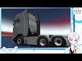 【Euro Truck Simulator 2】60分だけまったり走ろうか 雑談枠【白桜もち / 新人VTuber】