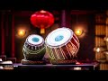 TABLA & HANG DRUM YOGA MUSIC 》Positive Energy Music with Gentle Rain Sounds