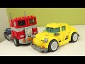 Lego Bumblebee, An Articulated Statue | #transformers Lego Bumblebee Review