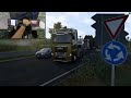 MAN TG3 TGX - Tirana (Albania) to Zagreb (Croatia) - Euro Truck Simulator 2 | G29 Steering Wheel