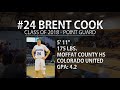 #24 Brent Cook - Point Guard - Basketball Highlight Video